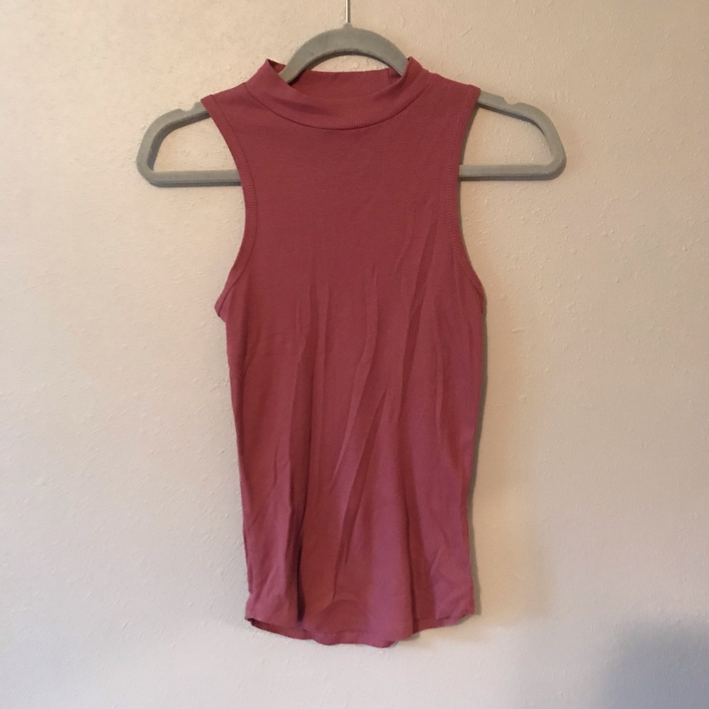 Dark pink tank top